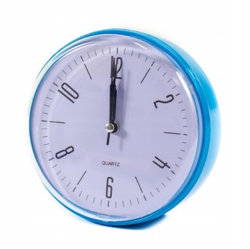 KLASYCZNY ZEGAR Z BUDZIKIEM okrągły RÓŻNE KOLORY
