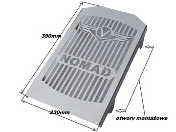 KAWASAKI VN 1700 NOMAD КРЫШКА РАДИАТОРА