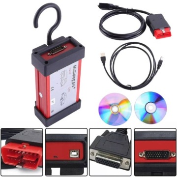 Dvoudeskový Přístroj Pro Diagnostiku Závad Automobilů OBD2 Multidiag Bt