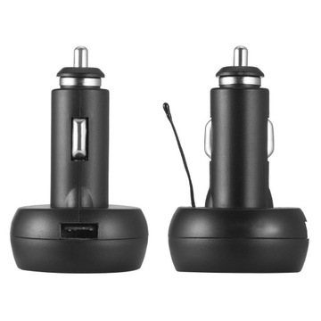 Автомобильное зарядное устройство со светодиодной подсветкой 3 в 1, вольтметр ter