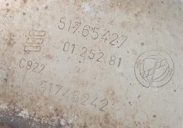 КОНЦЕВОЙ ГЛУШИТЕЛЬ ЛЕВЫЙ ALFA ROMEO 159 51765427