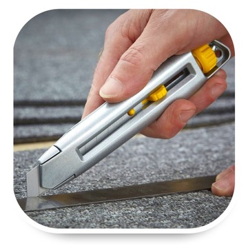 Набор ножей для обоев Нож для обоев 18 мм, лезвия 50 шт.