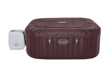НАДУВНОЙ СПА-БАССЕЙН С МАССАЖЕМ 201х201х80см BESTWEY 5-7 ЧЕЛОВЕК