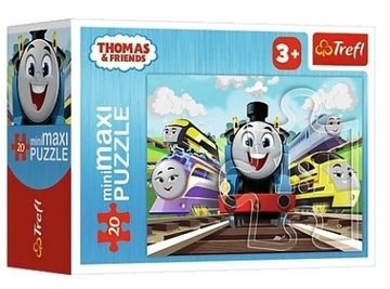 PUZZLE 20 MINI MAXI TOMEK JEST WESOŁO TREFL