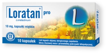 Loratan pro, kapsułki, 10 szt.