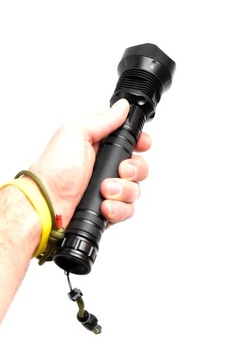 LATARKA LED AKUMULATOROWA XHP90 10W NAJMOCNIEJSZA