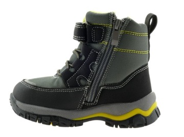 ЗИМНЯЯ ОБУВЬ ДЛЯ МАЛЬЧИКОВ, СНЕЖНЫЕ БОТИНКИ С УТЕПЛЕНИЕМ, НА ВЕЛКРО 27