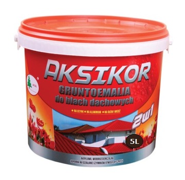 FARBA GRUNTOEMALIA NA DACH OCYNK ALUMINIUM 5L