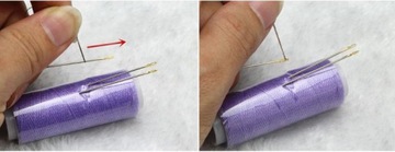 Иглы-самозаправки серебристого/золотого цвета, набор из 12 шт.