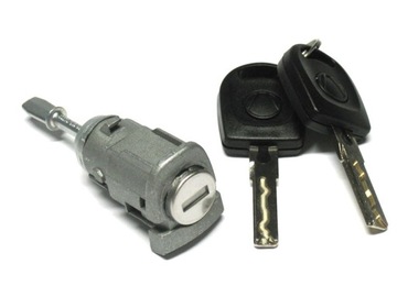 ZAMEK WKŁADKA ZAMKA + KLUCZE PRAWA Skoda Fabia I