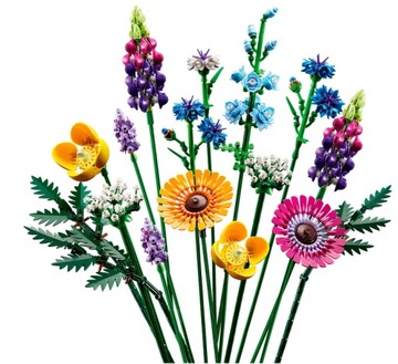 LEGO ICONS 10313 БУКЕТ ДИКИХ ЦВЕТОВ для вазы БЫСТРО! НОВИНКА с 2024 года