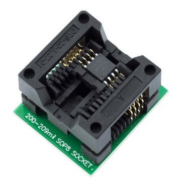 Programator EEPROM i Flash USB CH341A SOIC8 SOP8 SOP16 ZIF-16 + klips