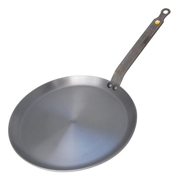 Patelnia do Naleśników Stalowa Indukcja de Buyer Mineral B Element 2 26 cm
