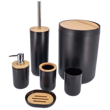 НАБОР ДЛЯ ВАННОЙ 6 ЭЛЕМЕНТОВ ПЛАСТИКОВЫЙ НАБОР