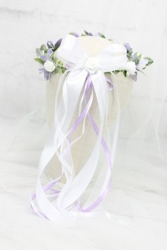 Свадебный венок для причастия, красивое украшение для волос