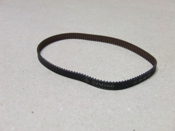 Pasek zębaty S2M (260mm), szerokość 6mm