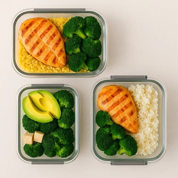 Пищевая контейнер тепло -устойчивый герметичный ланчбачок + бесплатно