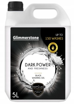 GLIMMERSTONE UNIWERSALNY PŁYN ŻEL DO PRANIA DO CZARNEGO 5L 150 PRAŃ