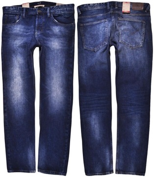 TOM TAILOR spodnie LOW blue jeans SLIM AEDAN _ W33 L32