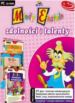 Młody Einstein: Zdolności i talenty 4-9 lat PC GRY
