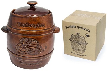 ГЕРМЕТИЧНАЯ КАМЕННАЯ БОЧКА ОБЪЕМОМ 3 Л ДЛЯ СБОРА