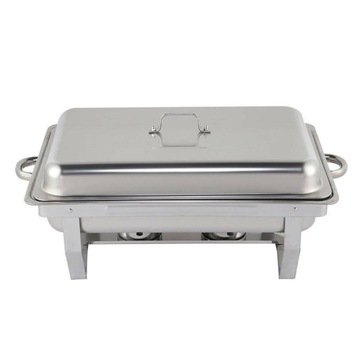 НАГРЕВАТЕЛЬ GN 1/2 ДЛЯ ГАСТРОНОМИЧЕСКИХ БЛЮД 9Л РОЛЛ-ТОП INOX