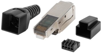 Разъем RJ45 CAT.6 FTP, витая пара 8p8c, не требующий инструментов