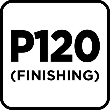 Шлифбумага на липучке, утюг 102 х 152 мм, Р120, 5 шт, с 11 отверстиями