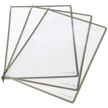 Panele prezentacyjne Tarifold A4 zielone 10 sztuk