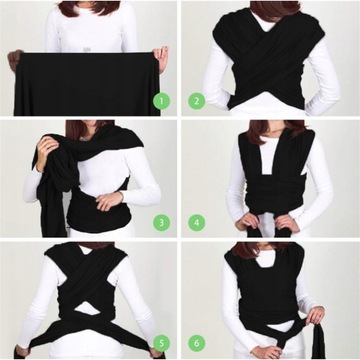 РАСТЯЖАЕМЫЙ В 4 СТОРОННЯХ СТОРОНАХ СЛИНГА ДЛЯ ДЕТЕЙ, БЕЗОПАСНАЯ ДЛЯ НОВОРОЖДЕННЫХ