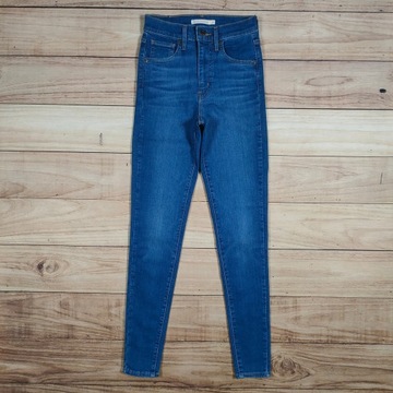 LEVI'S Mile High Super Skinny Spodnie Jeans Damskie r. 25/30