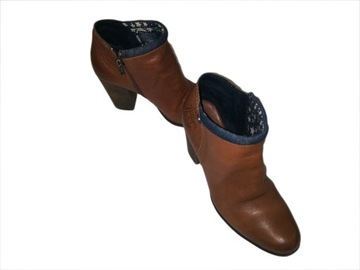 Skórzane buty. Rozmiar 37.