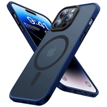 ETUI DO IPHONE 14 PRO MAX PANCERNE WZMACNIANE MATOWE CASE DO MAGSAFE