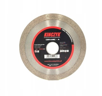 Tarcza tnąca diamentowa Kinczyk 20-1012 125x22,2mm
