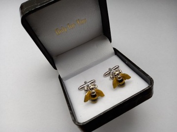 Запонки для рубашки Bee Wasp Beetle