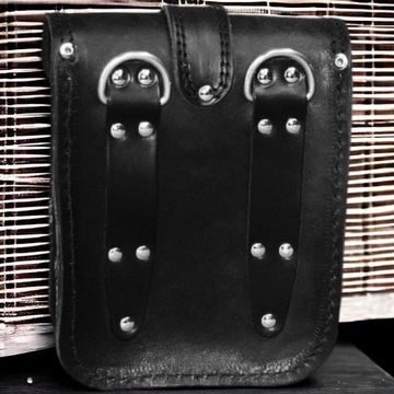 Поясная сумка на бедро и ногу Черная