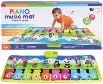 Mata do Tańczenia Muzyczna Gra Zręcznościowa Keyboard Pianino dla Dzieci