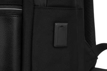 Solidny plecak podróżny na laptopa port USB Peterson bagaż podróżny Wizzair