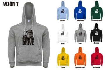 GRUBA BLUZA Z KAPTUREM TWÓJ NADRUK TRUCK TIR SCANIA VOLVO MAN IVECO POLISH