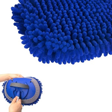 ТЕЛЕСКОПИЧЕСКАЯ ЩЕТКА ДЛЯ МЫТЬЯ АВТОМОБИЛЕЙ АВТОБУСОВ МЯГКАЯ ШВАБРА 160см