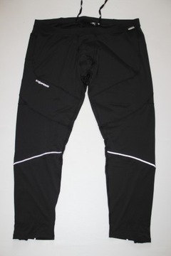 STORMBERG*MĘSKIE DUŻE CZARNE LEGGINSY EXTRA*5XL