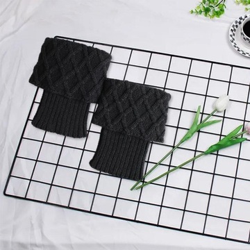 Зимние вязаные гетры, чулки