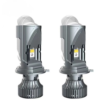 Линзы для светодиодных проекторов Bi-LED 6000K Mini H4 Dual
