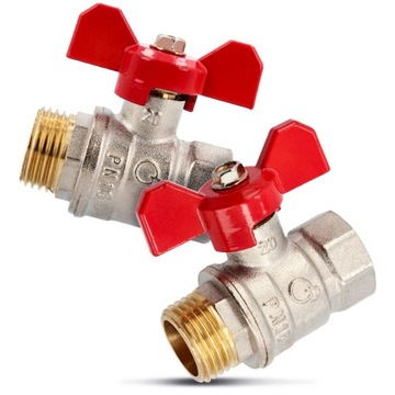 Zawór kulowy GZ/GW 3/4 '' W/Z z dławikiem