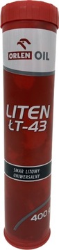 SMAR LITOWY ŁOŻYSKOWY ORLEN 400ML 400G TUBA NABOJE