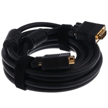 Кабель видеомонитора VGAHD15 «папа-папа» длиной 5 метров