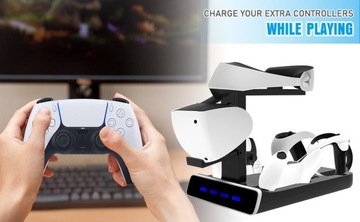 STACJA ŁADUJĄCA DO PS VR 2+DualSense CHARGING DOCK
