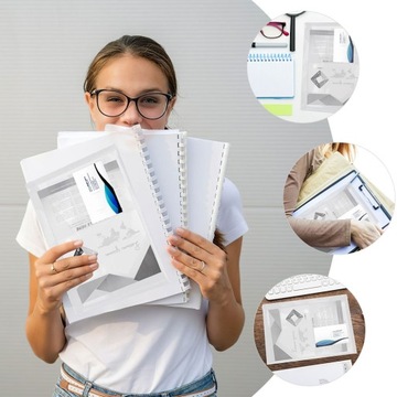 Бумажные папки с кнопками