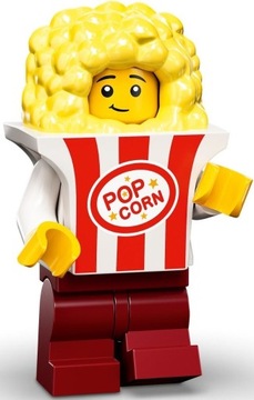 LEGO 71034 MINIFIGURES KOSTIUM POPCORN NOWY