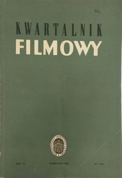 Kwartalnik Filmowy nr 1 1956
